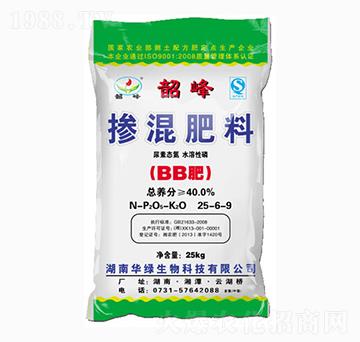 韶峰摻混肥料25-6-9-華綠生物