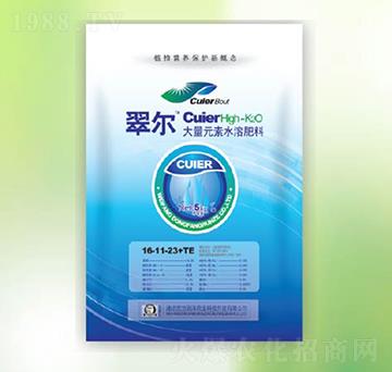 大量元素水溶肥16-11-23+TE-東方潤澤