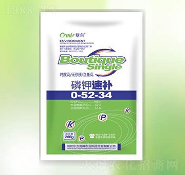 磷鉀速補0-52-34-東方潤澤