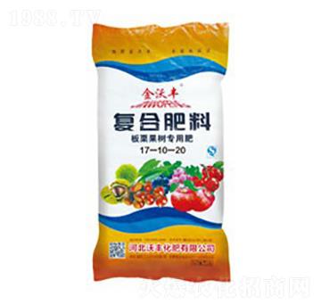 板栗果樹(shù)專用肥17-10-20-金沃豐-沃豐化肥