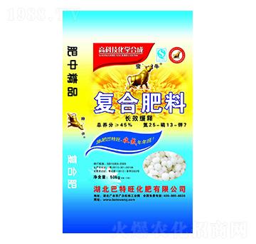長效緩釋復(fù)合肥料25-13-7蠻牛-巴特旺