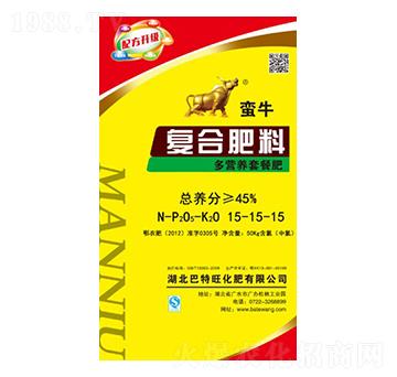 多營養(yǎng)套餐復(fù)合肥料15-15-15-蠻牛-巴特旺