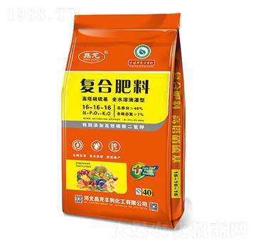 高塔硝硫基全水溶滴灌型復(fù)合肥料16-16-16-晶龍-中仁集團(tuán)