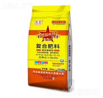 穩(wěn)定緩釋型復合肥料26-12-12-晶龍-中仁集團