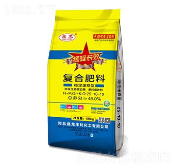 穩(wěn)定緩釋型復(fù)合肥料25-10-10-晶龍-中仁集團(tuán)