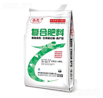 氨酸造?！ど锏鞍酌浮じ弋a(chǎn)型復合肥料18-23-7-晶龍-中仁集團