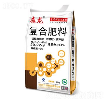 活性腐殖酸·谷皇冠·高產(chǎn)型復(fù)合肥料20-22-9-森龍-中仁集團(tuán)