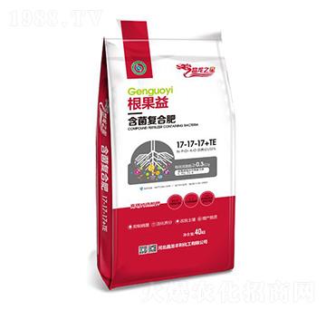 根果益含菌復合肥17-17-17+TE-晶龍之星-中仁集團