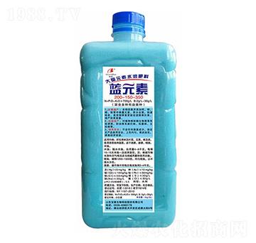 膨大提質防病大量元素水溶肥200-150-350-藍元素-寶源生物