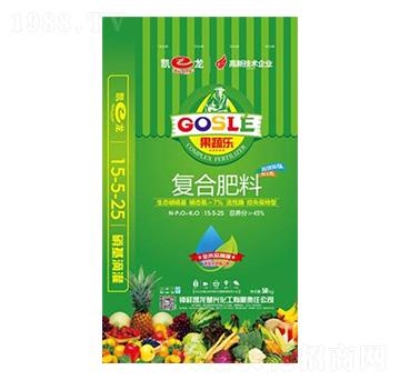 硝硫基復合肥料15-5-25-果蔬樂-凱龍化工
