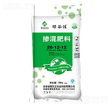 摻混肥料26-12-12-綠谷佳（綠）-新方正
