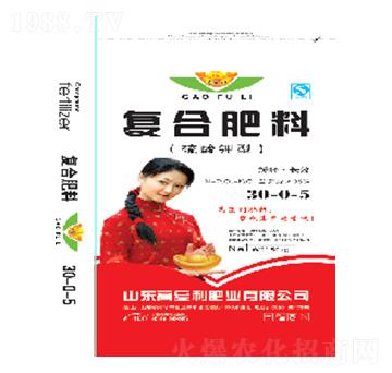 硫酸鉀型復(fù)合肥料30-0-5-高福利肥業(yè)
