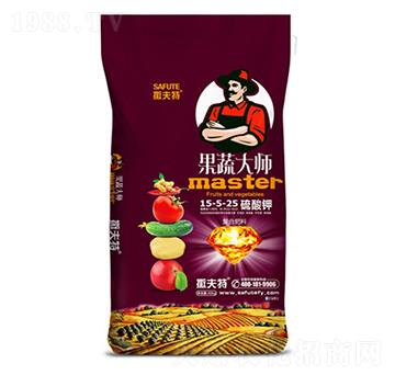 40kg硫酸鉀復合肥料15-5-25-果蔬大師-撒夫特