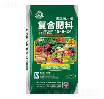 果蔬適用復(fù)合肥料15-6-24-寶禾實(shí)業(yè)
