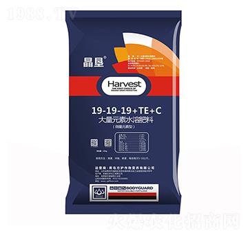 大量元素水溶肥料19-19-19+TE+C-晶墾-方護(hù)