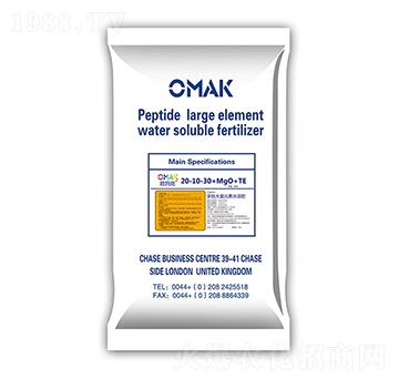 多肽大量元素水溶肥20-10-30+MgO+TE-歐瑪克-方護(hù)