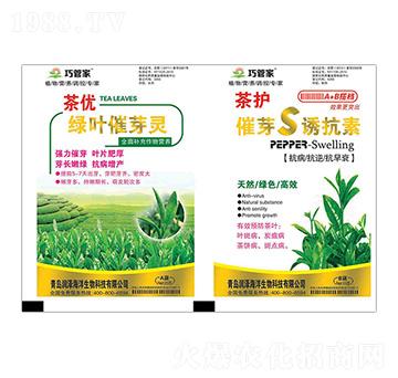 茶優(yōu)綠葉催芽靈+茶護(hù)催芽S誘抗素-巧管家-潤澤
