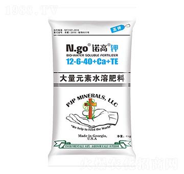 高鉀型大量元素水溶肥12-6-40+Ca+TE 諾高鉀 美諾仕