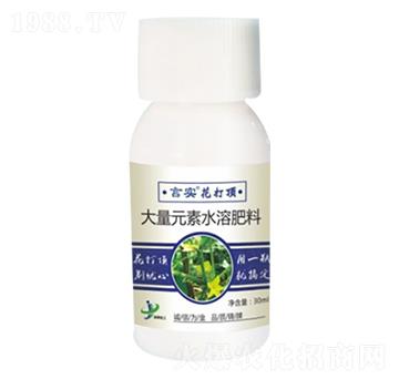 大量元素水溶肥 言實(shí)·花打頂 金牌化工