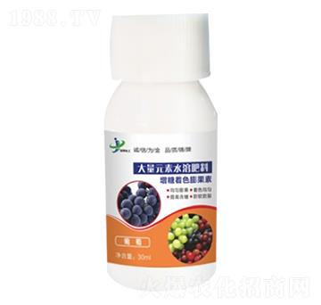 葡萄專用大量元素水溶肥 增糖著色膨果素 金牌化工