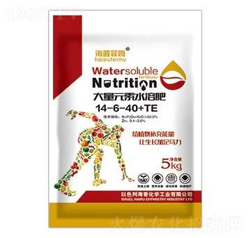 大量元素水溶肥14-6-40+PE 海普菲姆 海普化學(xué)