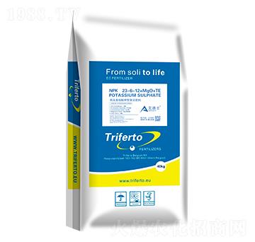 高濃度硫酸鉀型復合肥料23-6-12+MgO+TE 艾德士 特菲爾圖