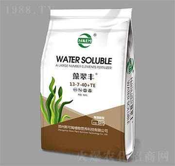 海藻酸有機(jī)無(wú)機(jī)高鉀型水溶肥13-7-40+TE-藻翠豐-斯可姆
