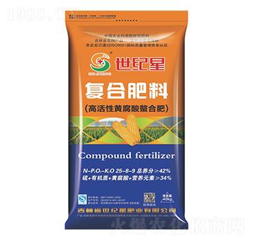一次性復(fù)混肥料25-8-9-世紀星