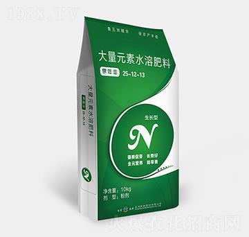 生長(zhǎng)型大量元素水溶肥料25-12-13-果年豐-新維生物