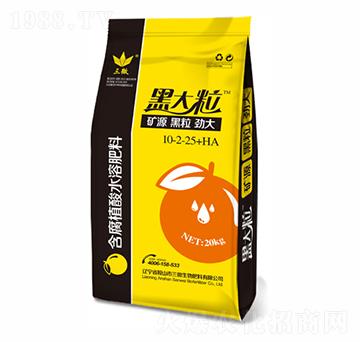含腐植酸水溶肥料10-2-25+HA-黑大粒-三微