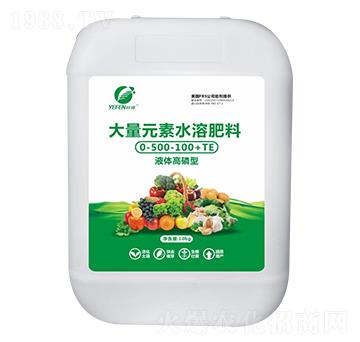 液體高磷型大量元素水溶肥料0-500-100+TE-葉芬生物