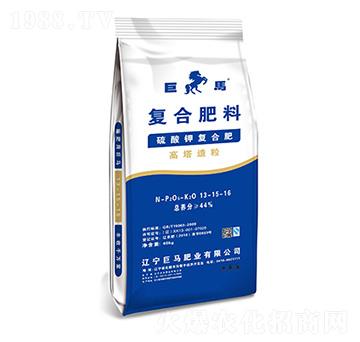 高塔造粒硫酸鉀復合肥料13-15-16-巨馬肥業(yè)