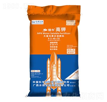 鋼牛高鉀型大量元素水溶肥料9-5-40+TE-水微生物