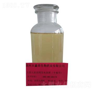 大量元素清液型水溶肥180-180-180+TE-鑫榮