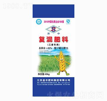 三麥專用復混肥料17-13-15-益農(nóng)