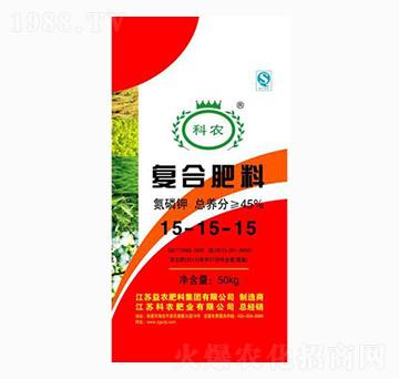 袋裝復合肥料15-15-15-益農