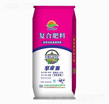 高塔純硫基復合肥料17-8-26-聚能源-德中潤華