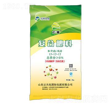 純硫酸鉀復(fù)合肥料17-17-17-云播-云磷天盛-云天力