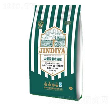 大量元素水溶肥30-10-10+TE-金帝亞