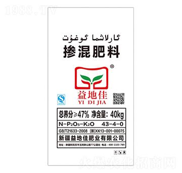 摻混肥料43-4-0-益地佳