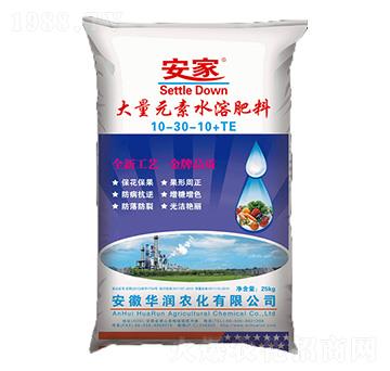 大量元素水溶肥料10-30-10+TE-華潤農(nóng)化