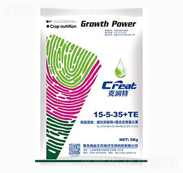 大量元素水溶肥15-5-35+TE-克潤特-海益豐農(nóng)