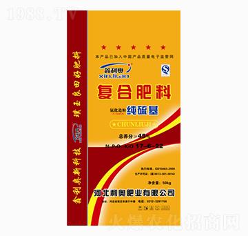 氨化造粒純硫基復合肥料17-6-22-利奧