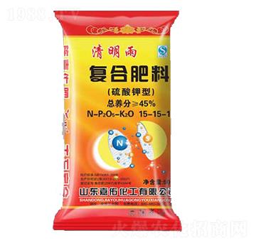 50kg復(fù)合肥15-15-15-清明雨-嘉佑