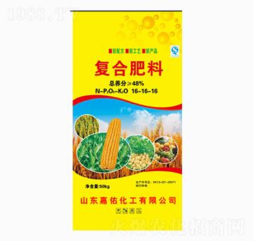 50kg復(fù)合肥料16-16-16-嘉佑