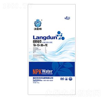 大量元素水溶肥料18-10-30+TE-沃伯特-中農(nóng)化肥