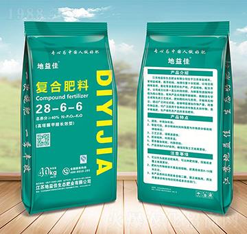 高塔脲甲醛長效型復(fù)合肥料28-6-6-地益佳