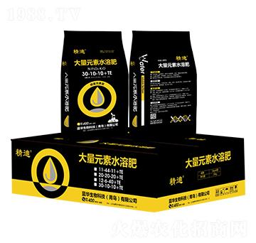 大量元素水溶肥料30-10-10+TE-精迪-藍(lán)華生物