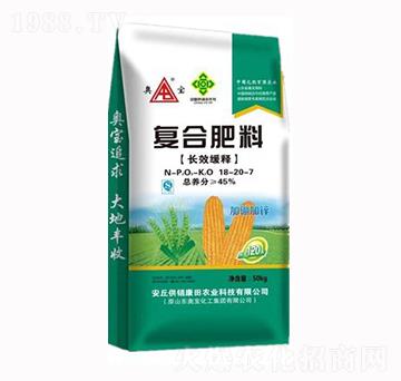 純硫酸鉀復合肥料18-20-7-供銷康田