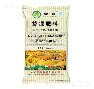 谷子豆類(lèi)雜糧專(zhuān)用摻混肥料14-16-10-霖森